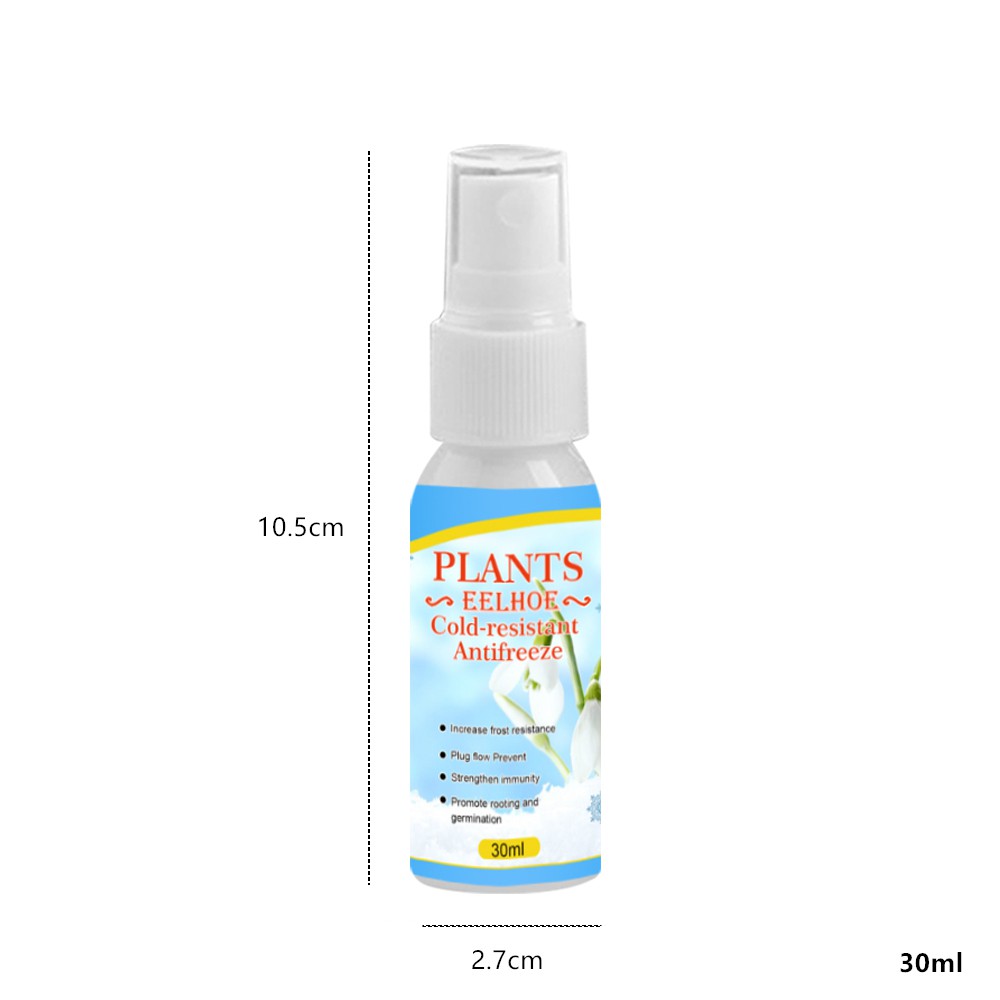 (Hàng Mới Về) Bình Xịt Chống Lạnh Cho Cây Trồng Mùa Đông Dung Tích 30ml