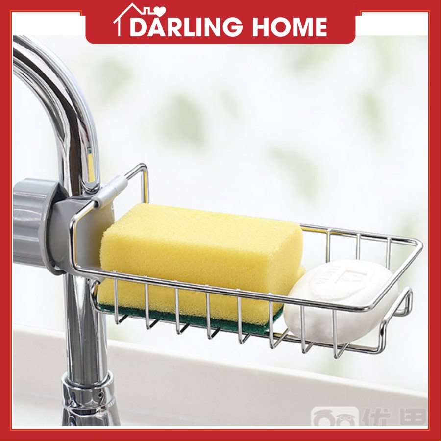 Kệ Đựng Đồ Rửa Chén, Giá Để Đồ Rửa Bát Inox Tiện Lợi Darling Home