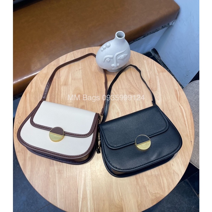 Túi đeo chéo nữ MM Bags túi đeo vai giá rẻ đi chơi đi học thời trang retro RTE69