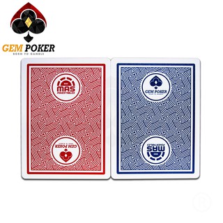 BÀI GEM POKER MOSAIC CAYENNE® 100% PLASTIC