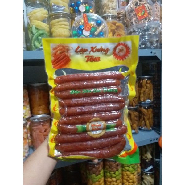 sỉ 10kg lạp xưởng tôm sóc trăng