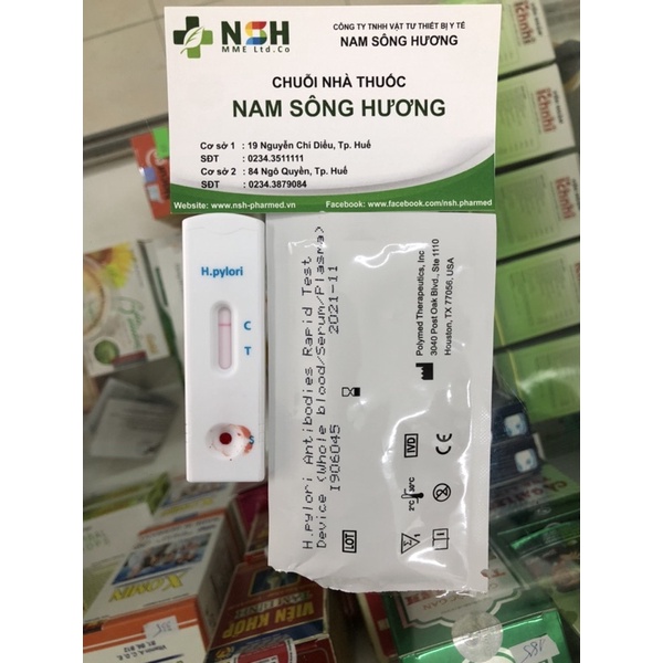❤️  QUE TEST THỬ XÉT NGHIỆM NHANH VIRUS HP VIÊM LOÉT DẠ DÀY KHAY THỬ VIÊM LOÉT DẠ DÀY H.PYLORI FASTEP MỸ