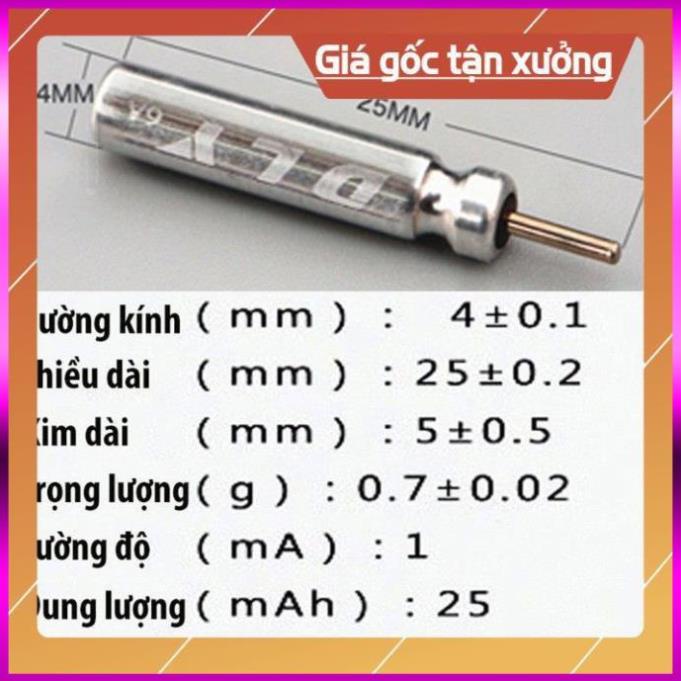 ⭐  [ Vỉ 5 quả ] Pin Điện Tử Chuyên Dùng Cho Phao Câu Đài Câu Đêm PIN-CR-425