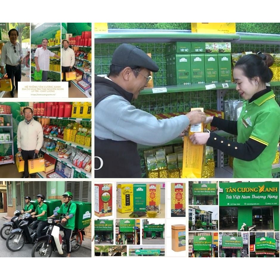 [HỎA TỐC] COMBO TRÀ TÂN CƯƠNG THƯỢNG HẠNG (trà búp thái nguyên) - Nước xanh, hương cốm, hậu vị đậm đà | BigBuy360 - bigbuy360.vn