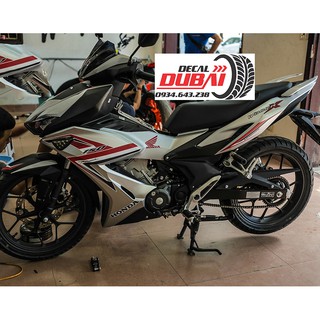 Tem trùm Winner X Đỏ Bạc Mẫu Mới
