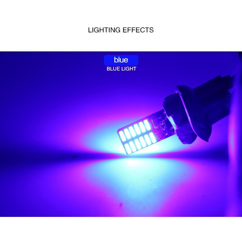 Đèn chiếu sáng biển số xe hơi 24 LED T10 4014 tiện lợi