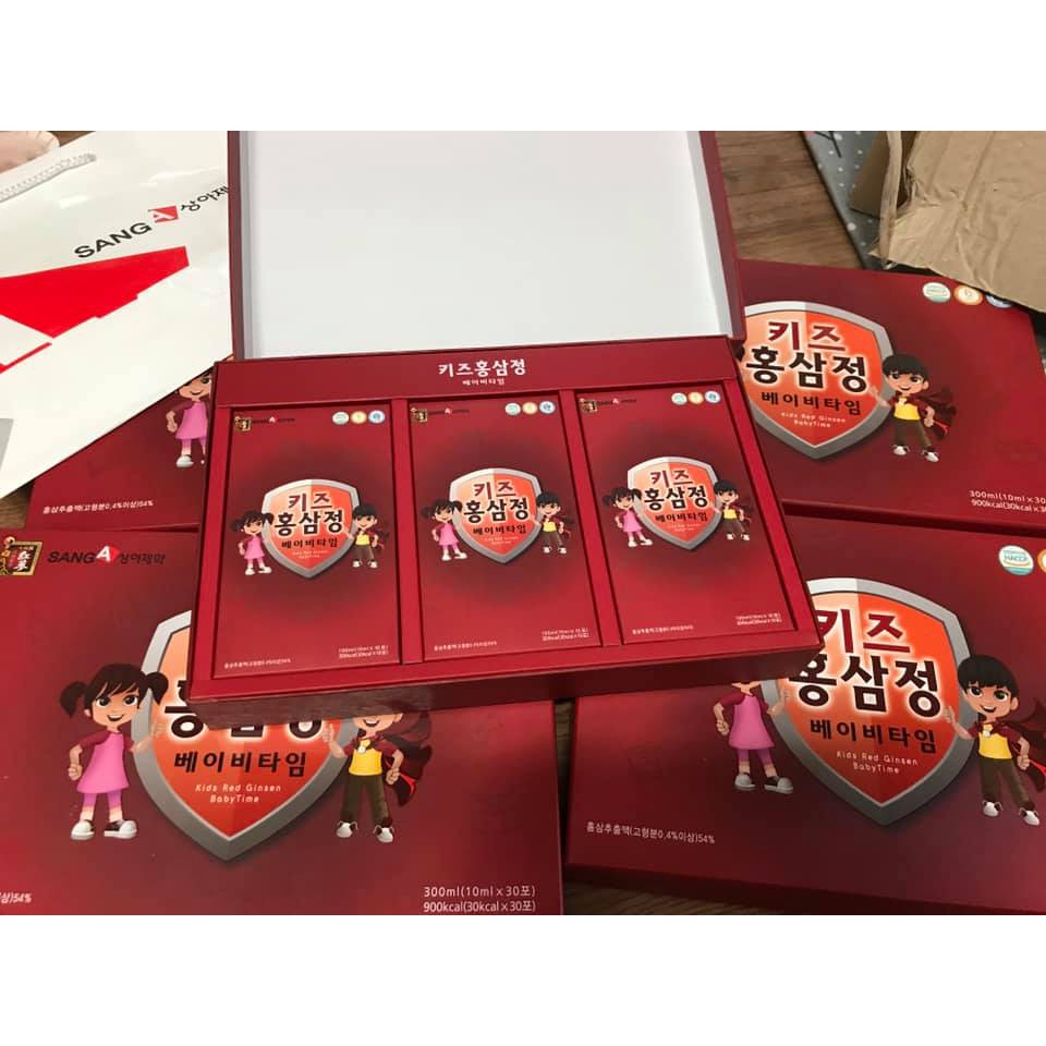 NƯỚC UỐNG HỒNG SÂM BABY SANGA HÀN QUỐC CHÍNH HÃNG - 5849