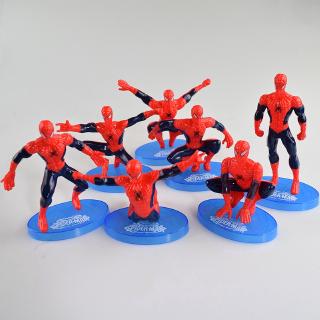 Bộ 7 đồ chơi mô hình siêu nhân Spider-Man