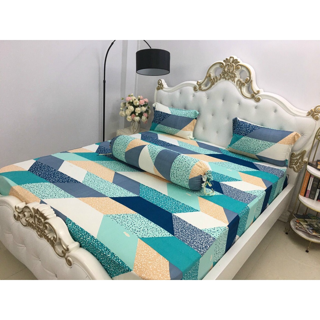 Drap thun mát lạnh cực đẹp giảm giá sốc Dành cho nệm cao 10cm