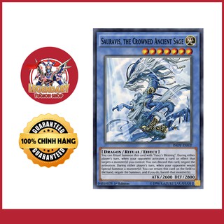 [Thẻ Bài Yugioh Chính Hãng] Sauravis, the Ancient and Ascended