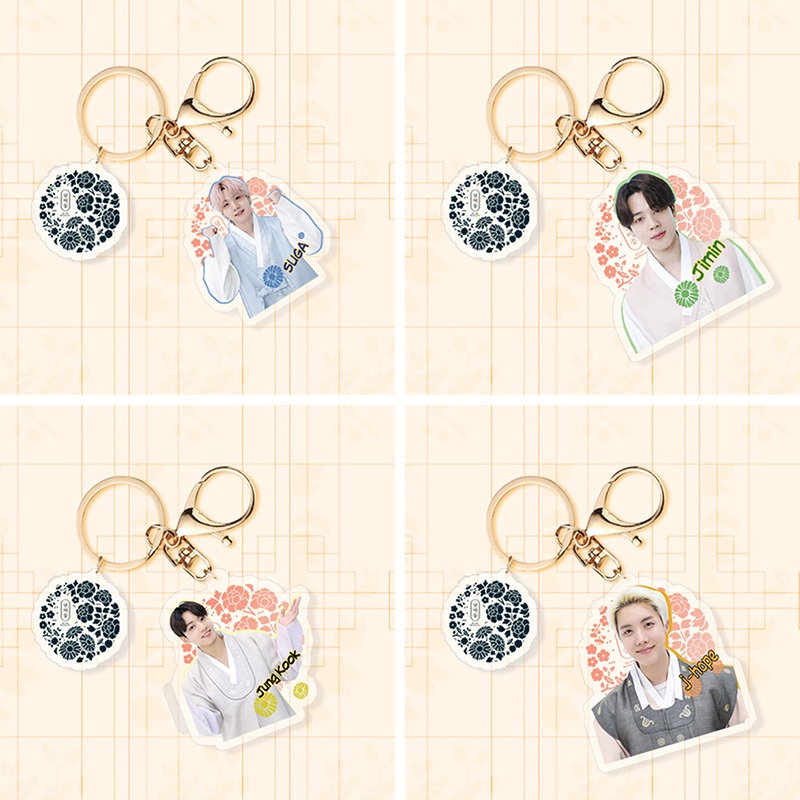Móc khóa acrylic metagio hình nhóm nhạc BTS
