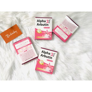 Viên kích trắng Alpha Arbutin 3 Plus New UV hàng chuẩn có tem cào check code