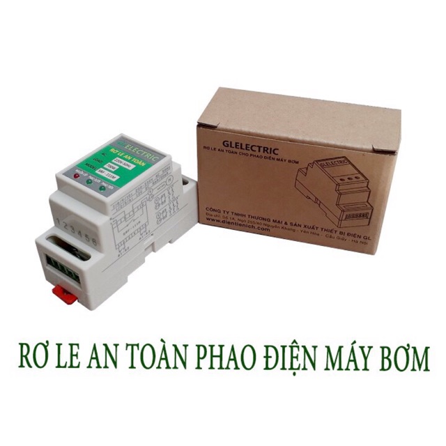 Rơ le an toàn cho phao điện máy bơm nước chuyển nguồn thành 12V GL SRF-111M / SIRON SR11