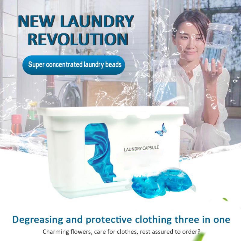 Viên gel giặt quần áo khử trùng thơm lâu