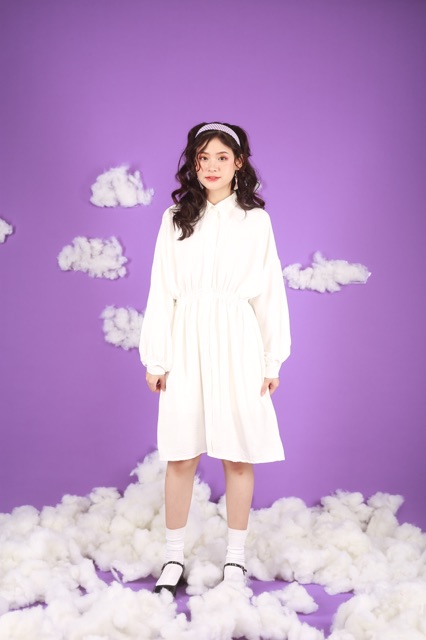 [Mã FATHANG5 giảm 10K đơn 50K] VÁY ĐI CHƠI/ĐI TIỆC/ĐI HỌC - WAITIGHT DRESS - VÁY CÓ CỔ CHUN EO | BigBuy360 - bigbuy360.vn