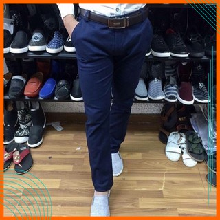 Quần kaki - Quần kaki Kiểu dáng Hàn Quốc - Chất liệu Co giãn 4 chiều, dáng côn trẻ trung