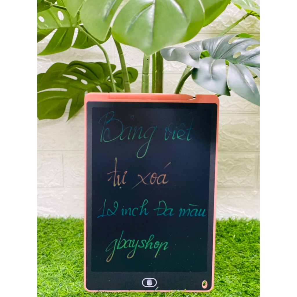 Bảng viết, bảng vẽ điện tử thông minh tự động xóa cho bé 8inh, 8''5 inch, 10 inch, 12 inch