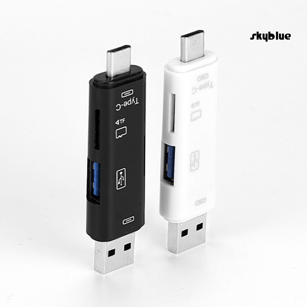 [SK]Card Reader USB 2.0 Multi-function ABS Mini Data Transmitter for TF Card