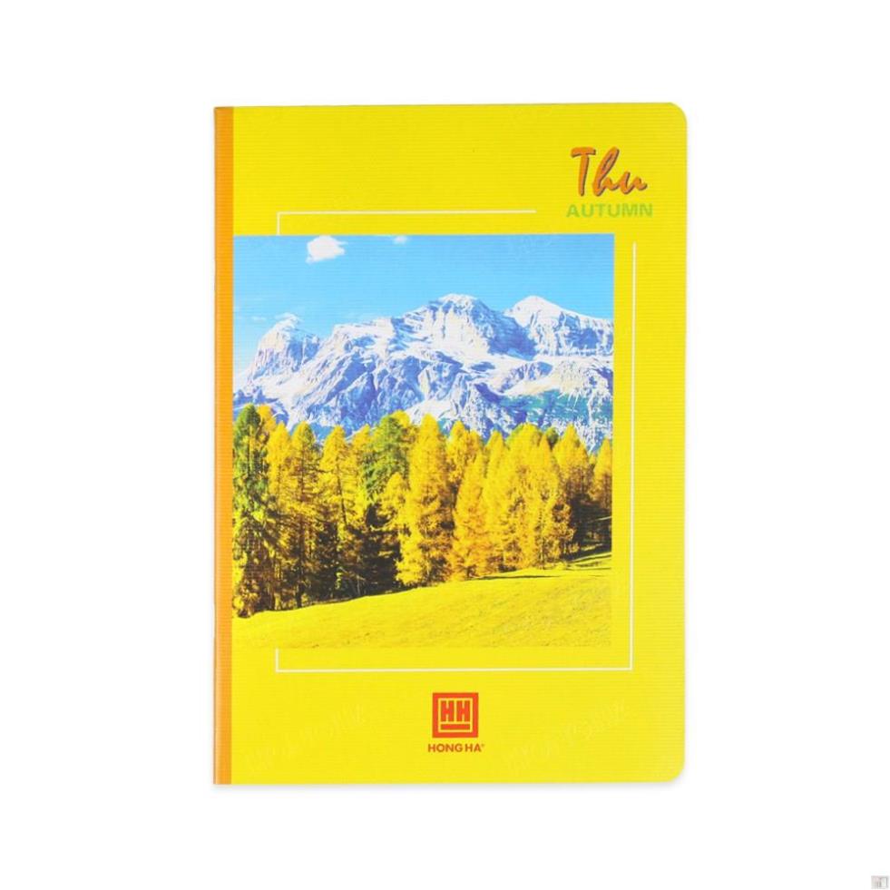 Combo 5 cuốn Vở kẻ ngang Hồng Hà 120 trang Pupil Bốn mùa - 1001