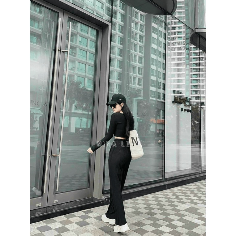 SÉT NỮ CHẤT THUN GÂN DÀI TÔN DÁNG NÓNG BỎNG CHO CÁC NÀNG