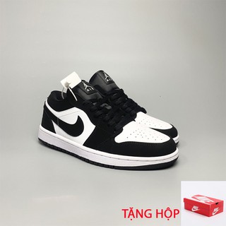 Giày thể thao nam nữ jd1 panda đen trắng, giày jd Cổ Thấp Hot trend 2021 giày xinh99