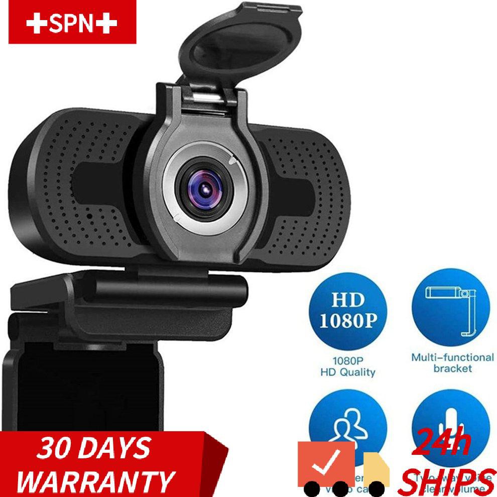 Webcam 1080p Cổng Usb Có Vỏ Bọc Ống Kính Cho Máy Tính | BigBuy360 - bigbuy360.vn