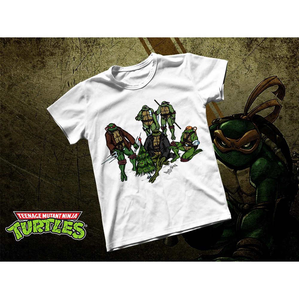 Áo thun Cotton Unisex - Movie - Ninja Turtle - Thiếu niên ninja rùa đột biến