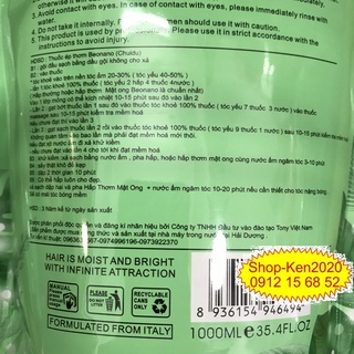 [Túi lẻ] Duỗi ép tóc thơm Chuidu Beonano 1000ml x2