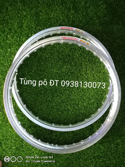 Niềng nhôm banzai 1.4 1.4 mào trắng ae quan tâm sản phẩm alo cho shop Tùng pô ĐT Zalo 0937024447 thanks ae