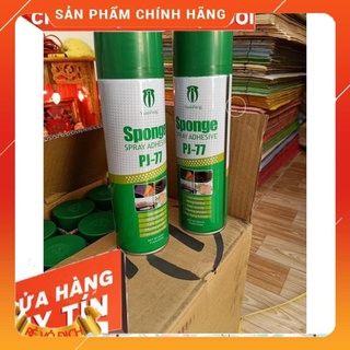 Combo 2 chai keo dán tường đa năng, keo xịt, keo phun cho xốp, decan, sàn nhựa
