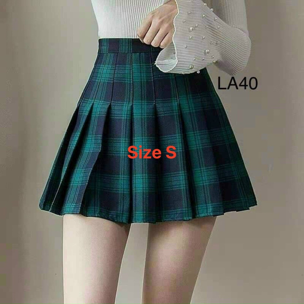 Chân Váy Caro Tennis NHiều màu Cá Tính phong cách thể thao TTSLA0631