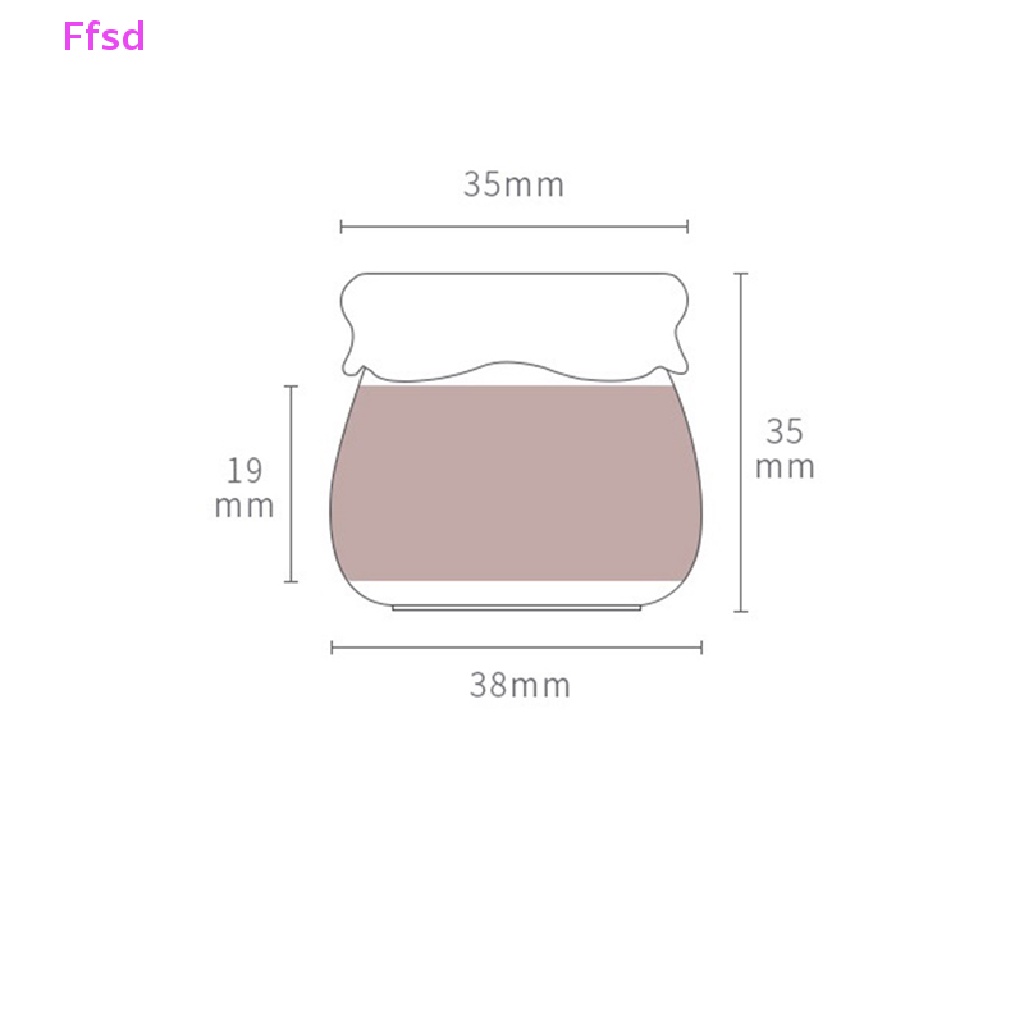 {Ffsd} 1Pc Cosmetic Jar Small Empty Cosmetic Refillable Bottles Plastic Eyeshadow Makeu *Hot Sale