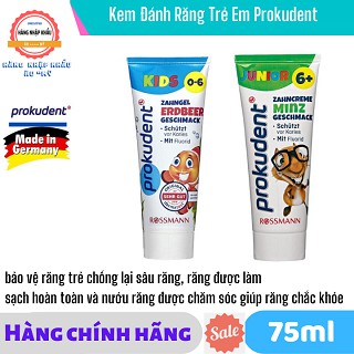 [Kem Đánh Răng Trẻ Em Prokudent