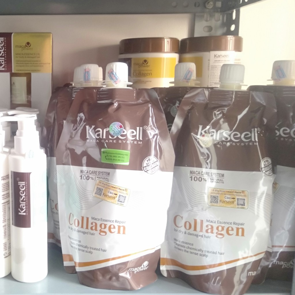 DẦU HẤP TÓC KARSEELL MACA COLLAGEN MẪU MỚI 2019 500ML | BigBuy360 - bigbuy360.vn