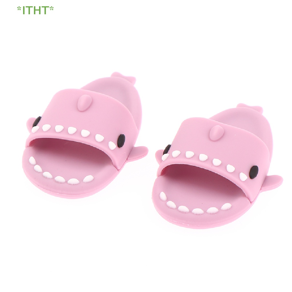 1 Đôi Giày Hình Cá Mập Dễ Thương Cho Búp Bê 1 / 6 bjd Mới