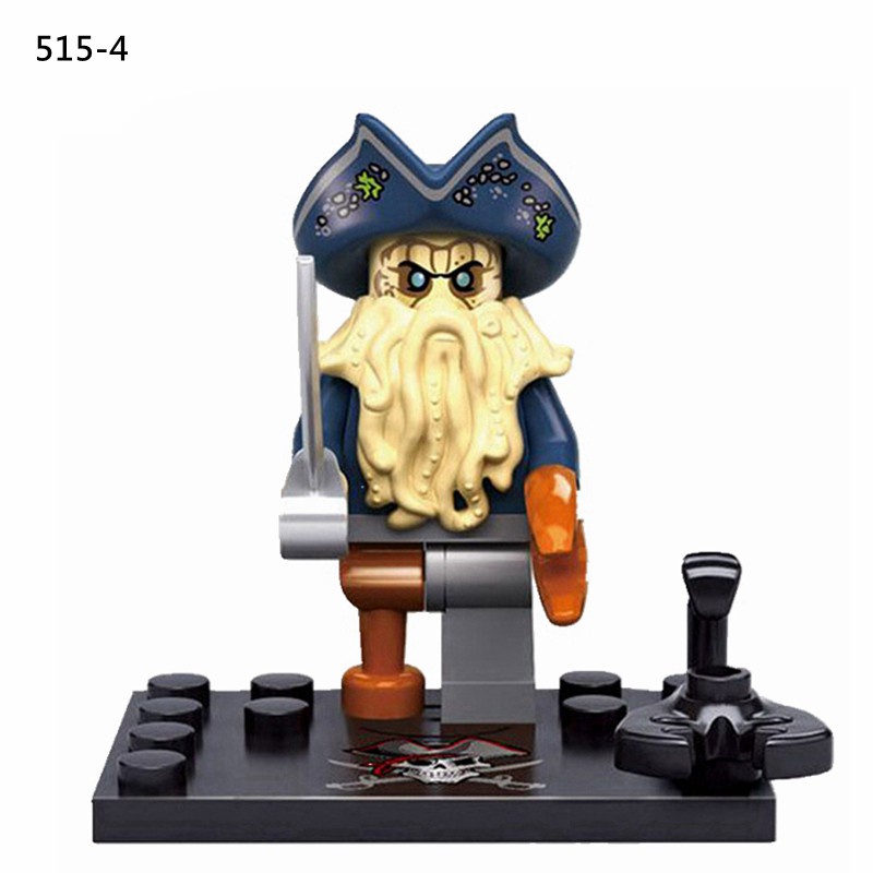 Mô Hình Nhân Vật Jack Sparrow Davy Jones Trong Phim Cướp Biển Vùng Caribbean