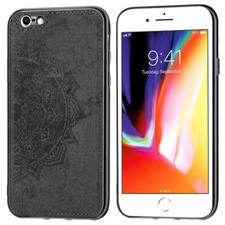 Ốp lưng da in hình dập nổi phong cách Retro cho iPhone 6Plus/6S Plus