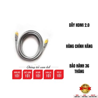 Dây Hdmi, Dây Cáp Tín Hiệu HDMI 3m, 19+1 ARIGATO Chuẩn 2.0 Hàng Chính Hãng, Chất Lượng Cực Tốt, Bảo Hành 6 Tháng