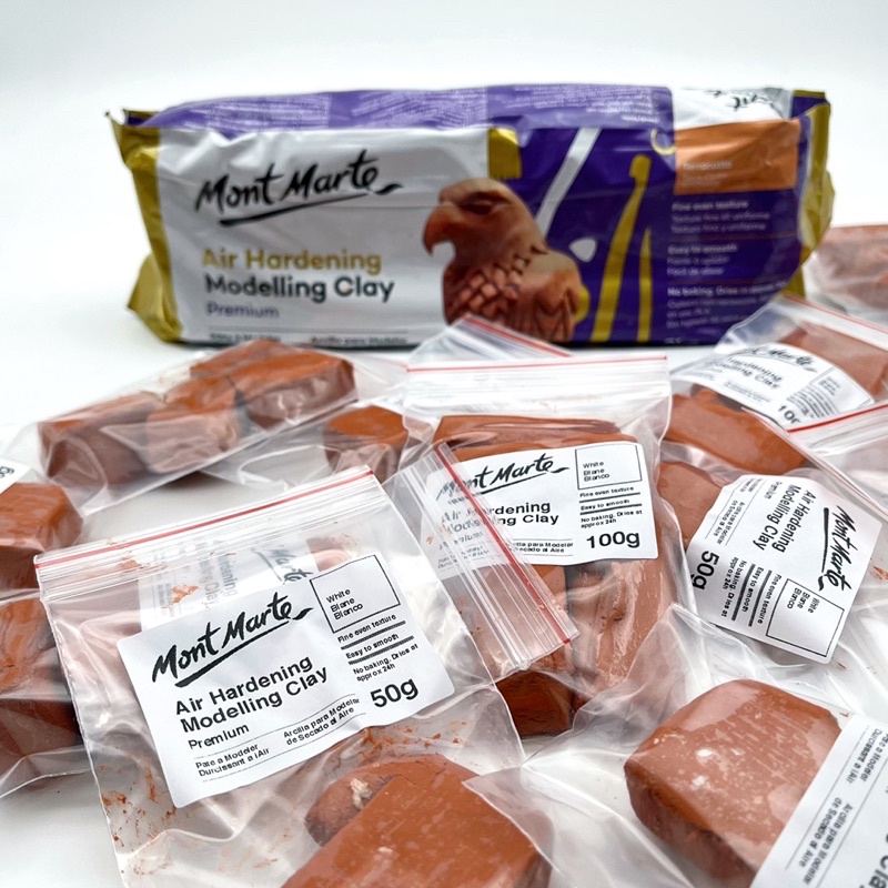 Đất Sét Mont Marte Tự Khô 50g - 100g