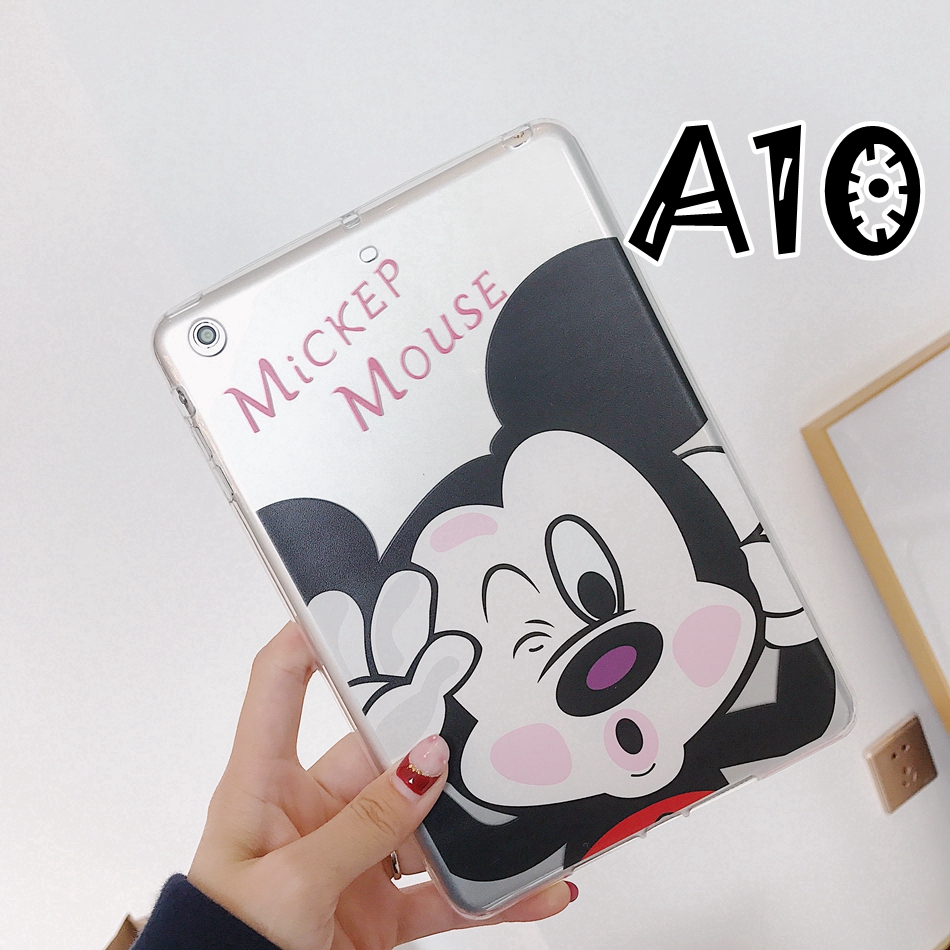 For iPad Air 2 Mini 2 3 4 5 iPad 6 Pro 11 Air3/Pro 10.5 Case Cute Mickey Minnie Pattern Transparent Cover | BigBuy360 - bigbuy360.vn