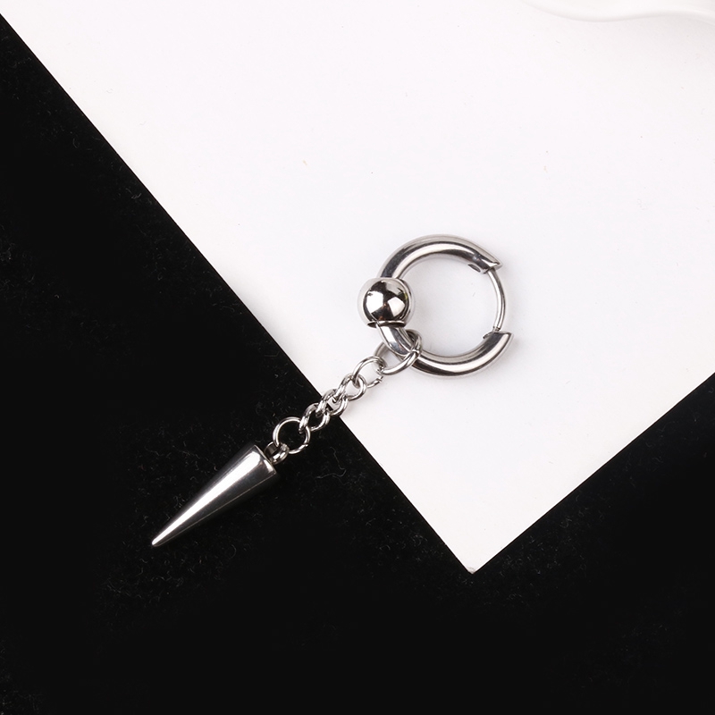 Khuyên Tai Tua Rua Hình Học Phong Cách Hiphop