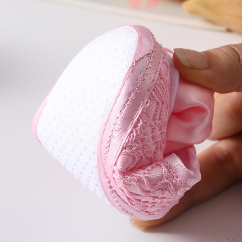 Set giày công chúa đính hoa đế mềm chống trượt + băng đô dành cho bé gái tập đi