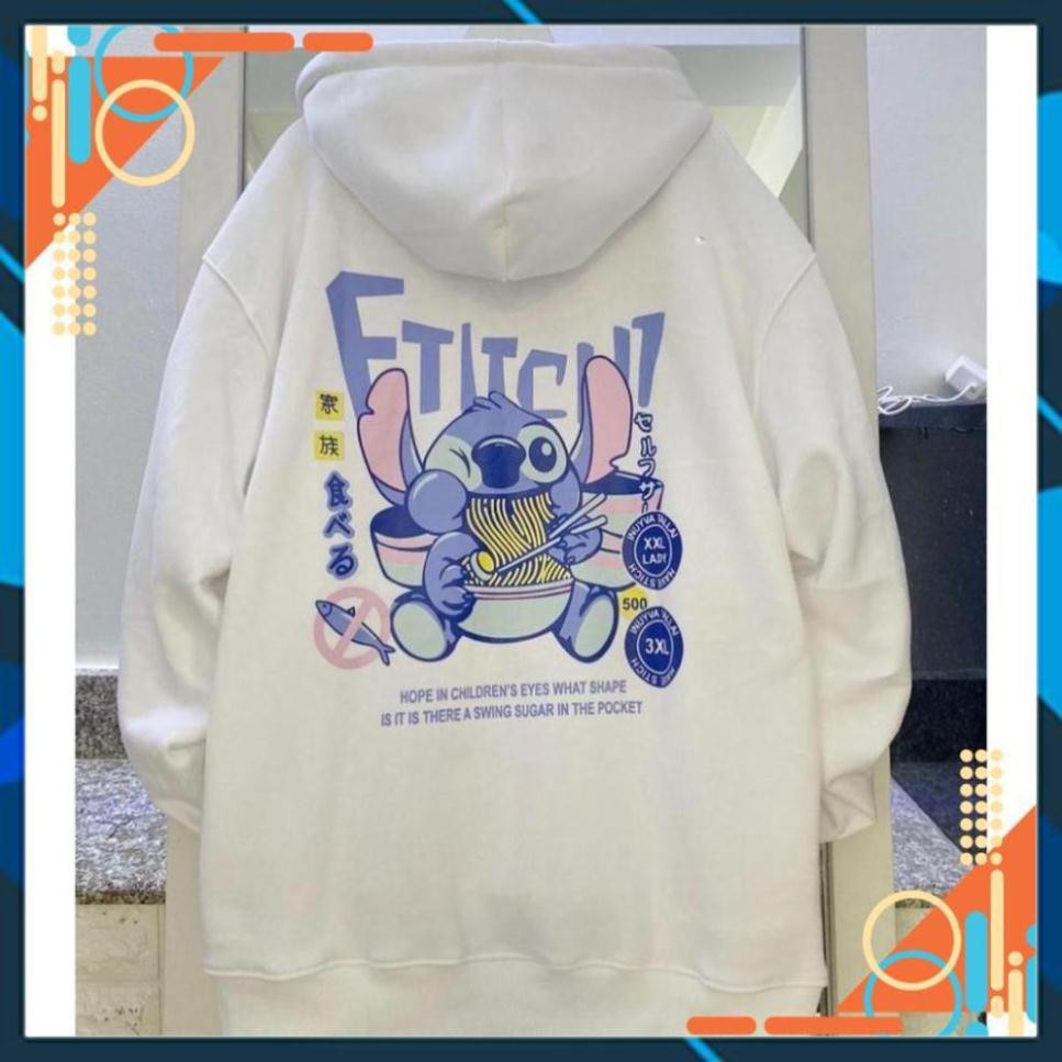 [Form bao Sang] Áo Khoác Nỉ  Hoodie STITCH FTITCH form rộng unisex Siêu Chất AG | BigBuy360 - bigbuy360.vn