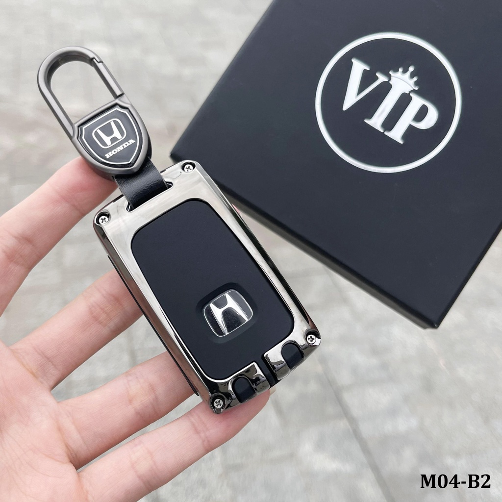 Vỏ ốp khoá xe hơi, Bọc chìa smartkey ô tô Honda - Civic, CRV, Accord, City, HRV