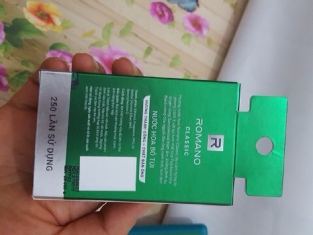 Nước hoa Romano bỏ túi tiện lợi dành cho nam | BigBuy360 - bigbuy360.vn