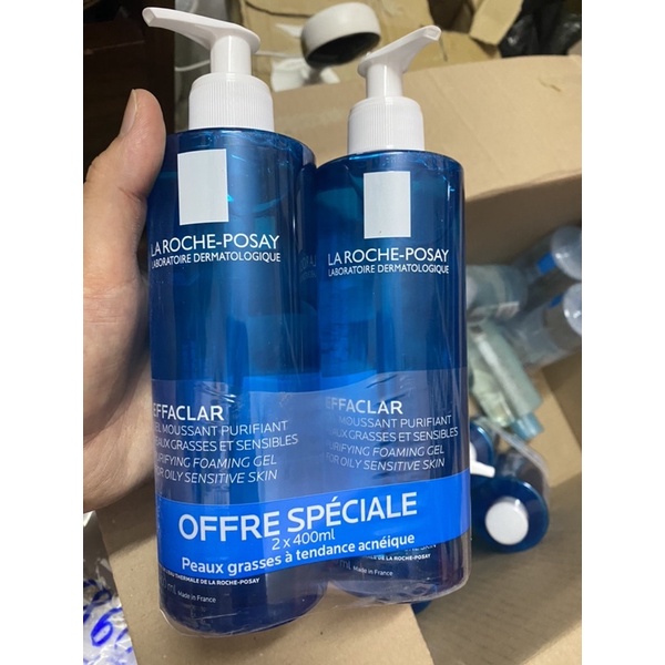 Sữa rửa mặt Effaclar La Rocher Posay cho da dầu mụn 400ml