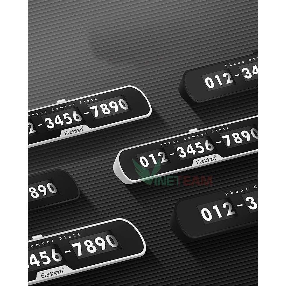 Thẻ dán số điện thoại trong ô tô Chính hãng Earldom EH46 -DC3251
