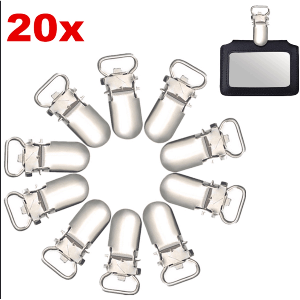 【COD】10/20 kẹp giữ thẻ bằng kim loại phụ kiện thủ công tự làm