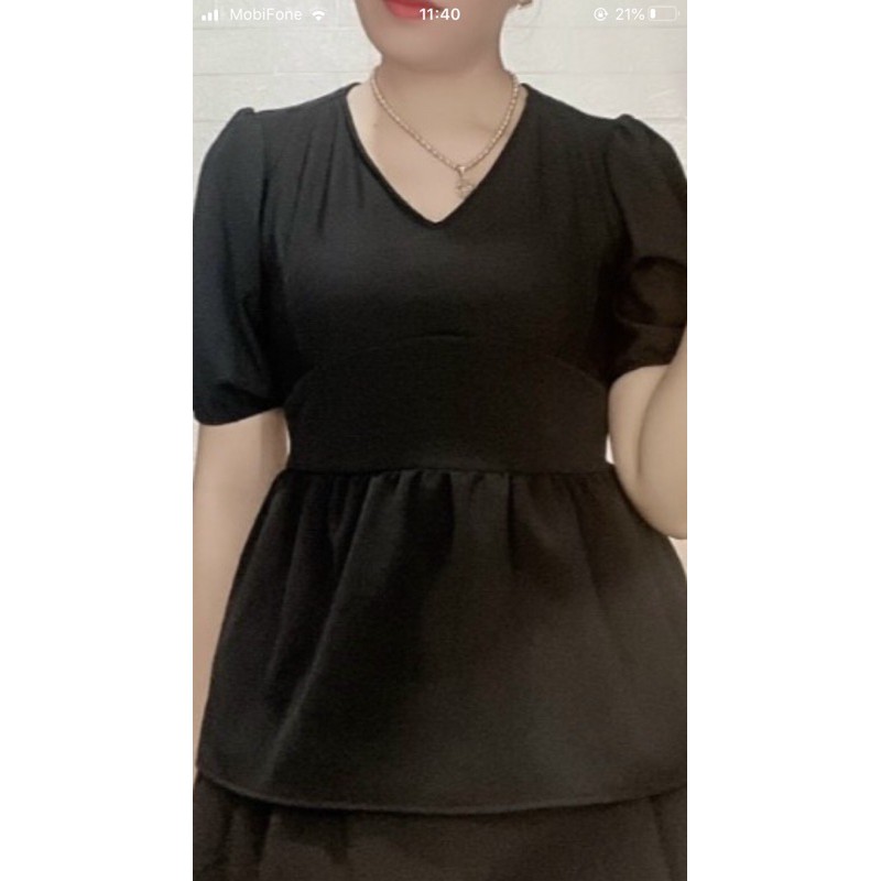 Áo Peplum Bigsize 60-85ký