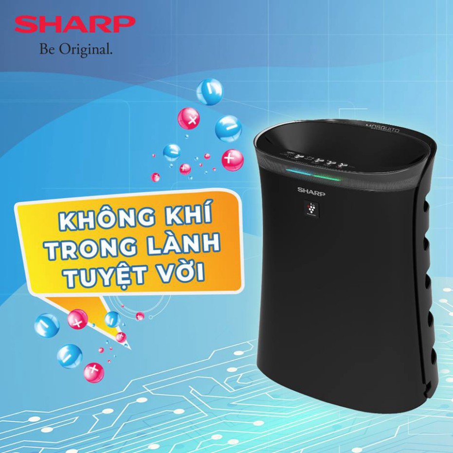 Máy lọc không khí và bắt muỗi Sharp FP-GM50E-B (40m2 - Thái Lan)